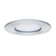 3er LED Einbauleuchten-Set Coin Slim IP44 rund 6,8W Alu Dimmbar in modernem Design mit flachem Gehäuse.