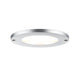 3er Möbelaufbauleuchten-Set Leaf LED Alu-Gebürstet im superflachen Design für enge Räume.
