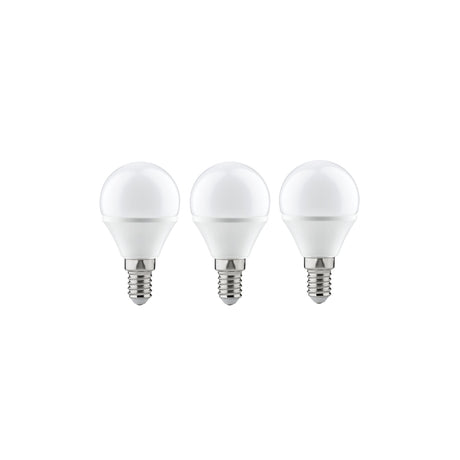 3er-Set E14 LED Tropfen 4W 2700K, 3 langlebige Warmweiß-LED-Lampen mit effizienter Technik