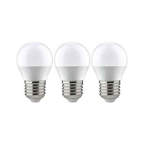 3er-Set E27 LED Tropfen 3,5W 2700K, warmweiß, effiziente LED-Technik für energieeffiziente Beleuchtung