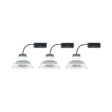 Juego de 3 focos empotrables LED Nova Plus Coin regulables 2700K Blanco