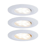 3 Set LED Éclairage encastré Calla IP65 3 Niveaux White-Switch White