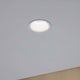3er-Set LED Einbauleuchten Cymbal Coin starr Dimmbar IP44 2700K Weiß