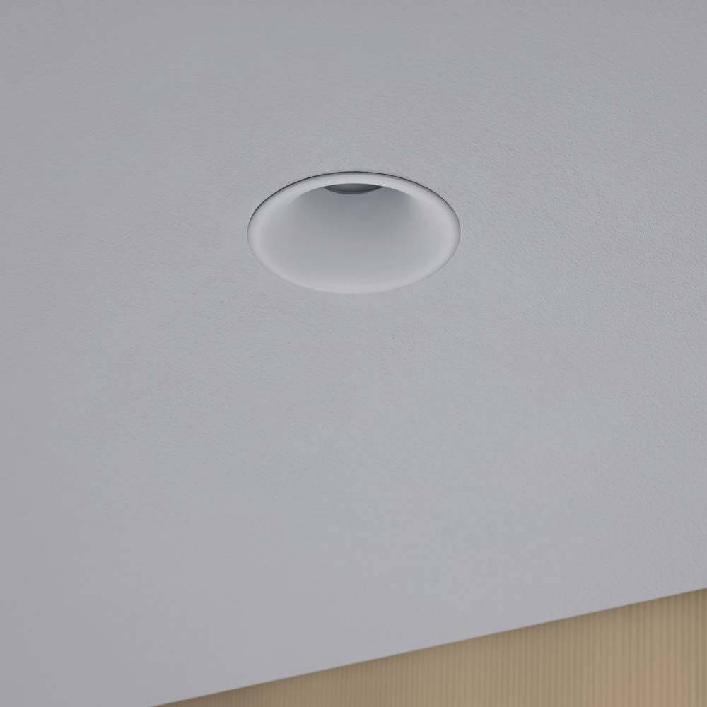 3er-Set LED Einbauleuchten Cymbal Coin starr Dimmbar IP44 2700K Weiß