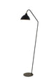 Stehlampe Classico mit Schirm Rund 157 cm Schwarz