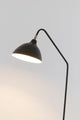 Stehlampe Classico mit Schirm Rund 157 cm Schwarz