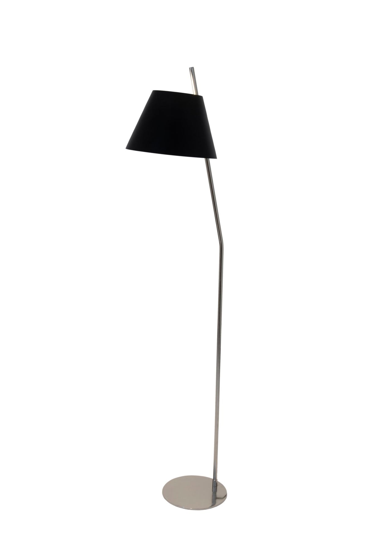 Lampada da terra Adea con paralume rotondo 151 cm 