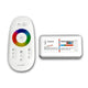 RGBW Funkcontroller mit Fernbedienung 12V-24V bis 10A mit Touchwheel zur Farbsteuerung