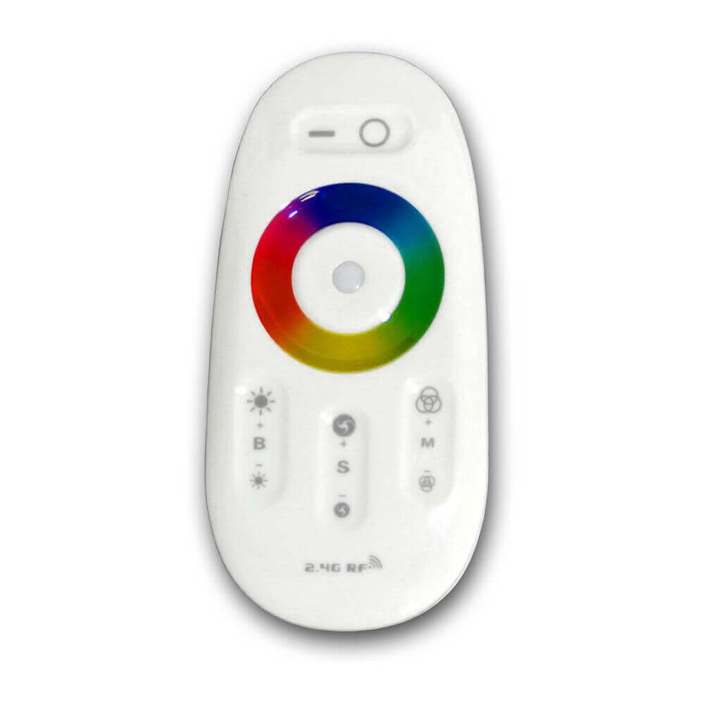 RGBW Funkcontroller mit Fernbedienung 12V-24V bis 10A