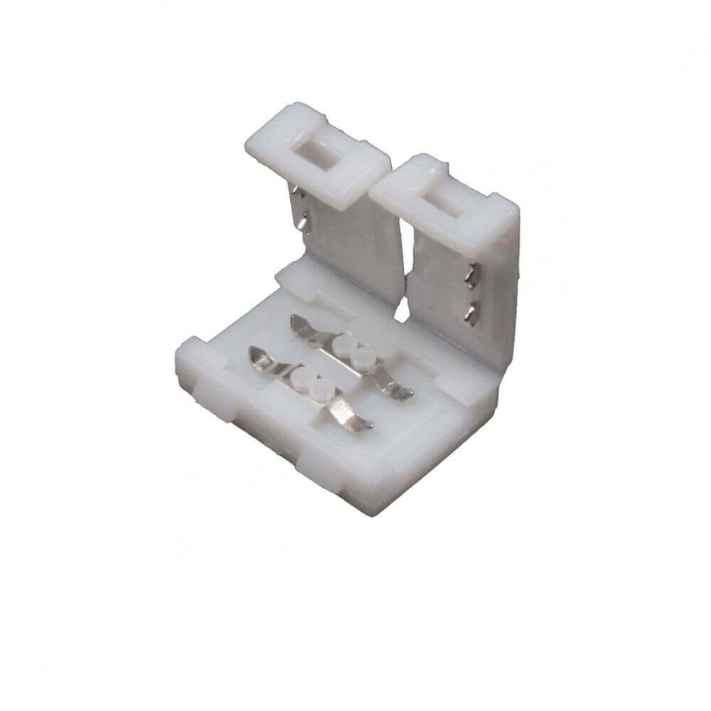Schnellverbinder Clip 2pol 8mm einfarbige LED-Strip