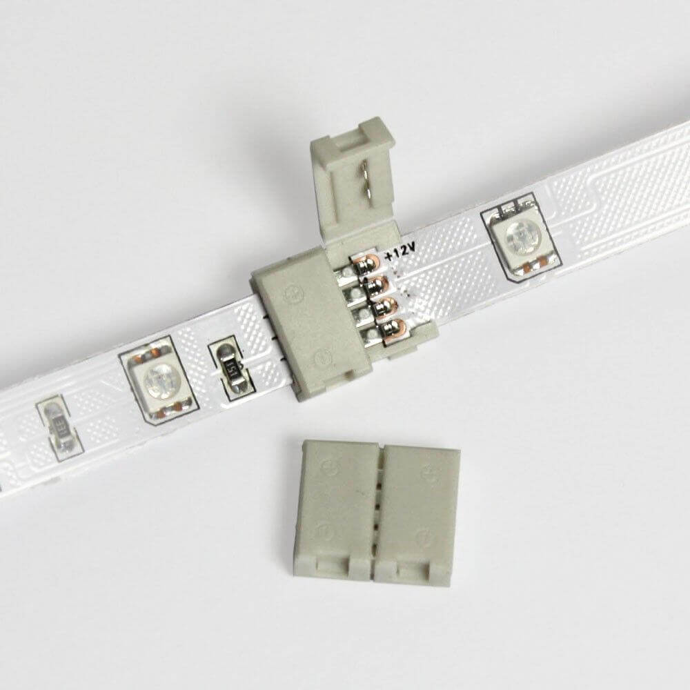 Schnellverbinder Clip 4pol 10mm RGB LED-Strip