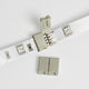 Schnellverbinder Clip 4pol 10mm RGB LED-Strip auf einem LED-Strip montiert. Geeignet für einfache Verbindungen.