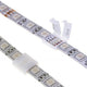 Schnellverbinder Clip 4pol 10mm RGB LED-Strip mit RGB LED-Streifen verbunden.