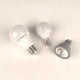 E27 LED Dimmbar per Schalter Warmweiß 3000K 806lm 8,5W - Verschiedene LED-Lampen im Bild.
