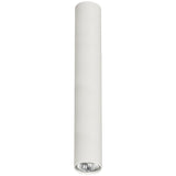 Eye L Deckenleuchte 40cm in Weiß, stilvolles Design für moderne Räume, hochwertige Metallzylinder-Optik.