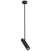 Eyes Deckenleuchte 77cm mit verstellbaren Spot Schwarz, schwarze Nowodvorski Deckenlampe mit ausrichtbarem Spot