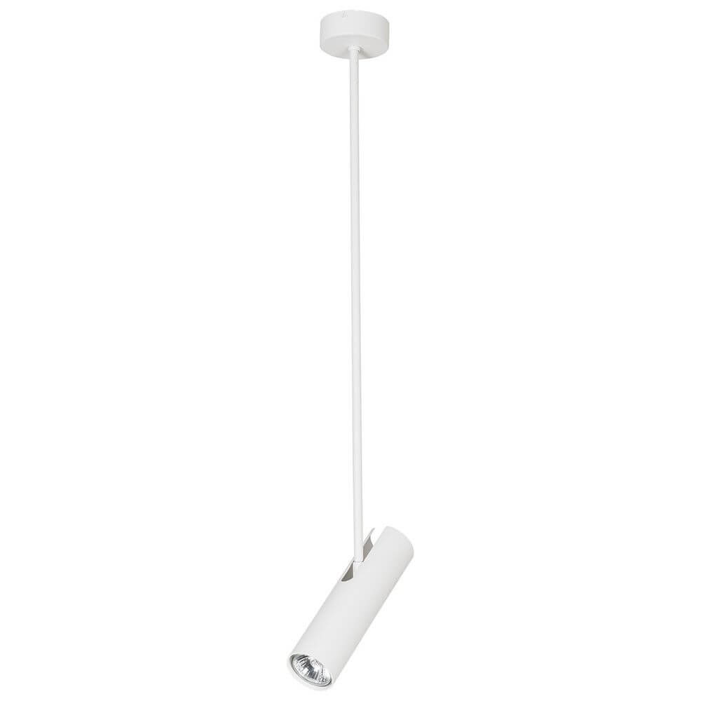 Eyes Deckenleuchte 77cm mit verstellbaren Spot Weiß, flexible Deckenleuchte mit schwenkbarem Kopf für modernes Licht.