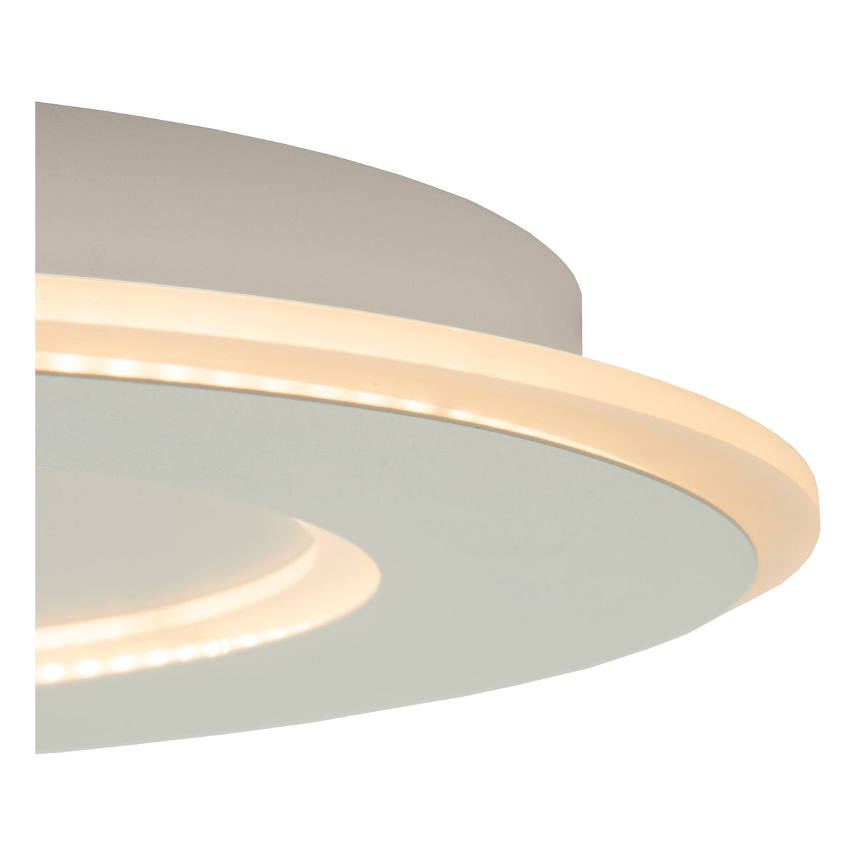 LED-Deckenleuchte Axelle 3-stufig dimmbar rund Ø 39,6cm Weiß (4)