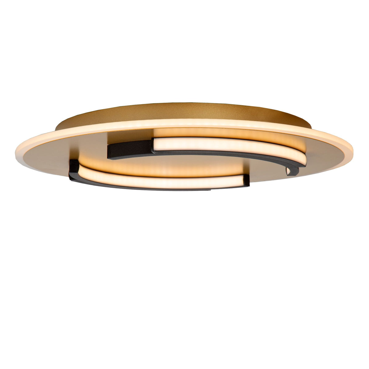LED-Deckenleuchte Andreas rund Messing 39,6cm (3)