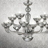 Casanova Madorious Glass Lusters 90 cm Chromum, czysty