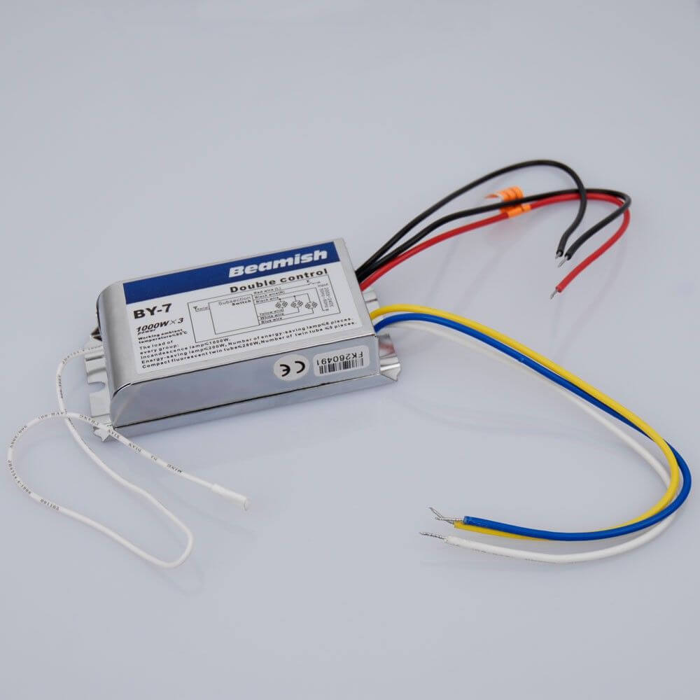 Wireless 3-fach Funk-Kontroller mit Fernbedienung max. 3 x 1000W