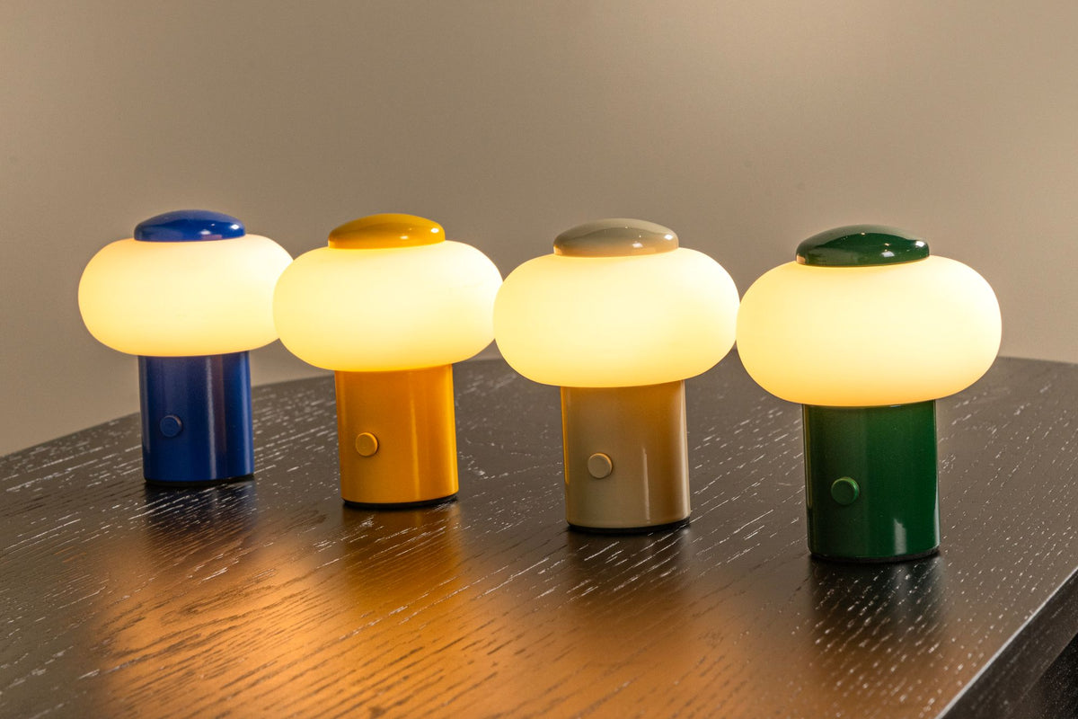 LED-Lampe de table Gustav avec batterie, à intensité variable par toucher hauteur de l’abat-jour 4cm (6)