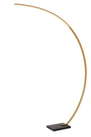 LED-buelampe Curve dæmpbar med marmorfod 192cm (1)