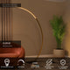 LED-Bogenlampe Curve dimmbar mit Marmorsockel 192cm (6)