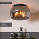 Plafonnier Olivia à 3 lampes gris fumée Ø 40 cm (3)