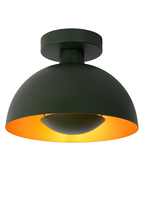 Plafonnier Siemon semi-rond Ø 25 cm dimmable acier (2)