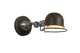 Wandleuchte Honore 28,2cm schwenkbar Rostfarben (2)