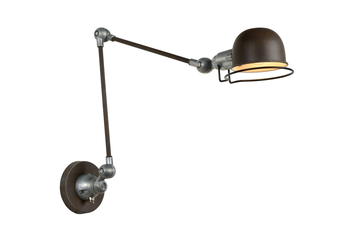 Applique Honore rétro couleur rouille 68 cm pivotante et orientable (2)