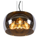 Suspension Olivia à 3 lampes avec abat-jour en verre Ø 40cm (3)