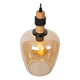 Hanglamp Ilona met glazen kap ovaal Ø 22cm (4)