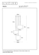 Maya pendant light, 3-light, height-adjustable, with cotton shades Ø 46cm (6)