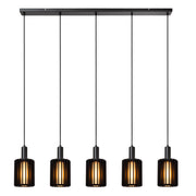 Lampada a sospensione Lambres a 5 luci (1)