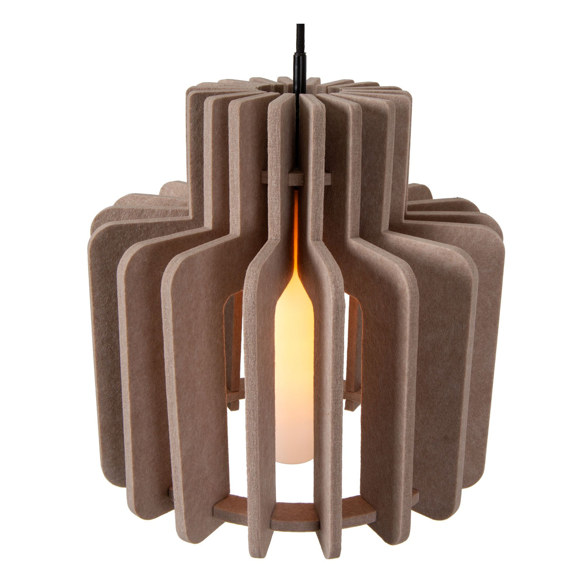 Hanglamp Rollo met glazen kap in hoogte verstelbaar Ø40cm (5)