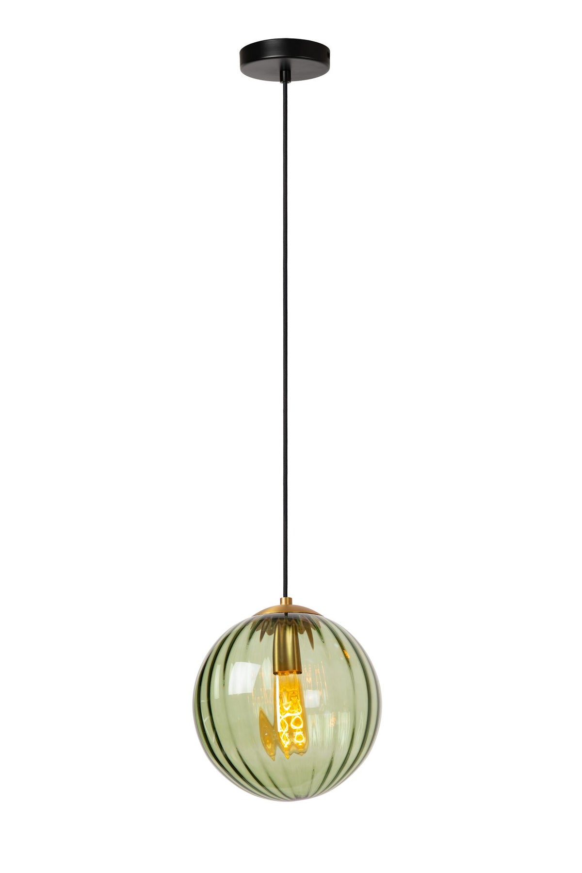 Pendelleuchte Monsaraz mit kugelförmigem Glasschirm (2)