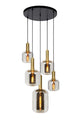 Pendelleuchte Joanet 2-flammig mit Glasschirm rund 66cm (2)