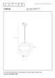 Pendelleuchte Firmin mit Opal-Glasschirm Ø 30cm Messing (7)