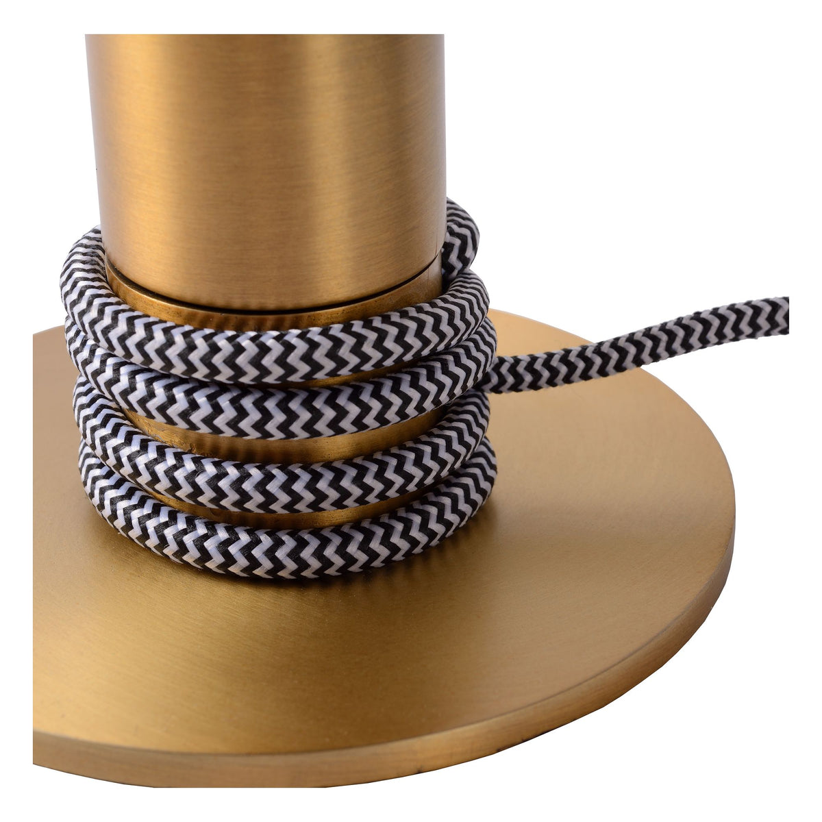 Lampada da tavolo Marit Retro con base rivestita in tessuto 12cm (5)