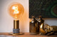 Lampada da tavolo Marit Retro con base rivestita in tessuto 12cm (3)