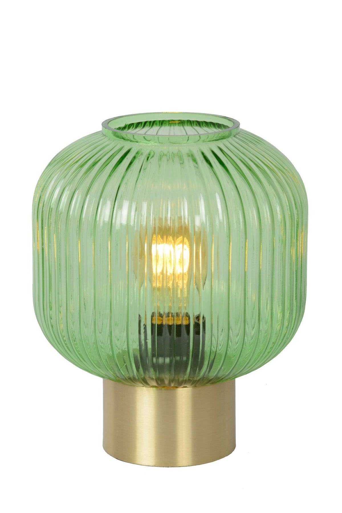 Lampe de table Maloto avec abat-jour en verre Retro Ø 20cm (2)