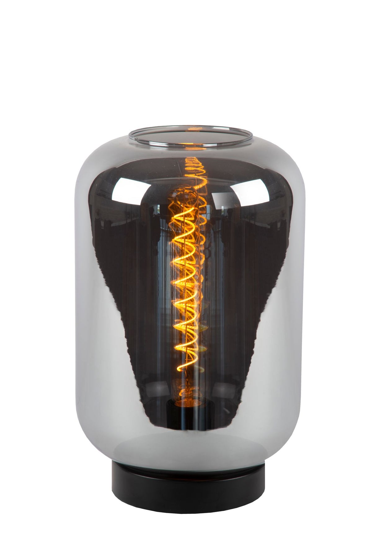 Tischlampe Joanet Glas Rauchgrau (2)
