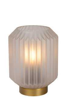 Lampe de table Sueno avec abat-jour en verre (3)