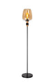 Stehleuchte Ilona mit Glasschirm Amber (2)