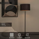 Gulvlampe Maya med bomuldsskærm 150 cm (5)