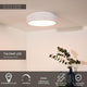 LED-Deckenleuchte Talowe dimmbar Weiß Ø 30cm (4)
