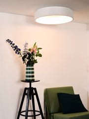 LED-Plafoniera Talowe dimmerabile Ø 60 cm bianco (1)