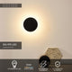 LED-Wandleuchte Eklyps rund Ø 15cm Warmweiß (5)